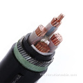 Cable de alimentación blindada de alambre de acero XLPE PVC